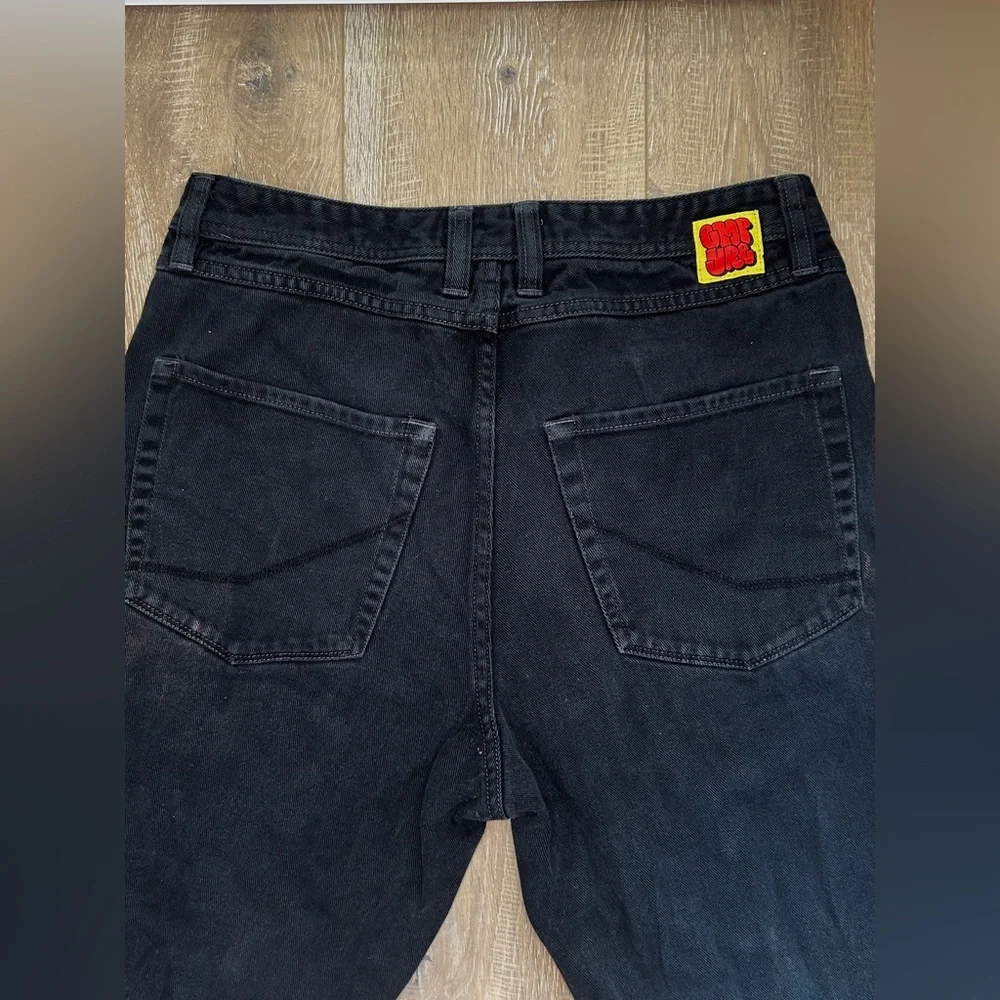 EMPYRE -  Loose Fit Black Shmutz Skate Jeans - Picture 3 of 5